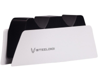 SteelDigi Podwójna ładowarka do padów PS5 AZURE CANOE biała - 698970 - zdjęcie 1
